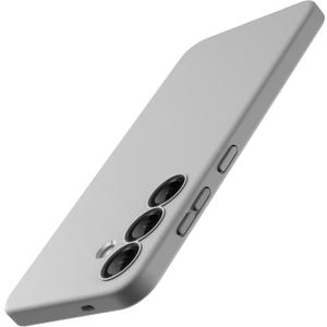 JETech Slim Fit Case for Samsung Galaxy S25 Plus 5G, Camera Lens Full Protection, Soft TPU Thin Protective Phone Cover with Matte Finish, Shockproof (Silver Shadow)