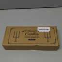 Tobeape 12 Pack 10 Inch Tall Ivory Spiral Taper Candles