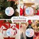 10 x New Baby Twins Christmas Ornament - Congratulations Gifts for Twins Boy and Girl, Newborn Baby Gifts - Baby First Christmas Ornament, Gift for New Twin Moms, Dads, Parents