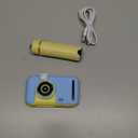 Camera for Kids, Toddler Volging Cameras Age 3-8 Christmas Birthday Gifts for Boys and Girls 3-12 Year Old Boys Digital Camcorder for Video Portable Kids Selfie Camera with 32GB SD Card Blue