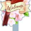 Spoontiques  Yard Signs  Cardinal Garden Sign - Garden Dcor - Decorative Sign for Lawn and Yard - Multicolored