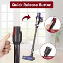 Replacement Extension Wand Compatible with Dyson V12 Detect Slim, V10 Digital Slim Cordless Vacuum Cleaner, Extension Vacuum Replacement Parts, Gray