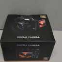 4K Digital Camera for Photography & Vlogging, 56MP Point and Shoot Digital Cameras with 180 Flip Screen, 16X Zoom Compact Travel Camera, Portable Cmara for Adults & Beginners with 32GB SD Card