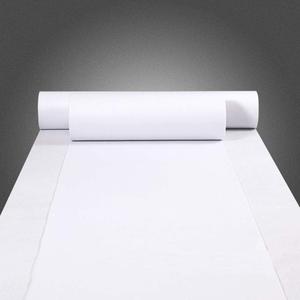 White Aisle Runners Wedding Accessories Aisle Runner Carpet Rugs for Step and Repeat Display, Ceremony Parties and Events Indoor or Outdoor Decoration 24 Inch Wide x 30 feet Long