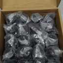 20pcs 611-005 6511051AA Wheel Lug Bolts M12x1.25 Upgrade 19mm Hex Length 28mm for 14-23 Jeep Cherokee (Black)