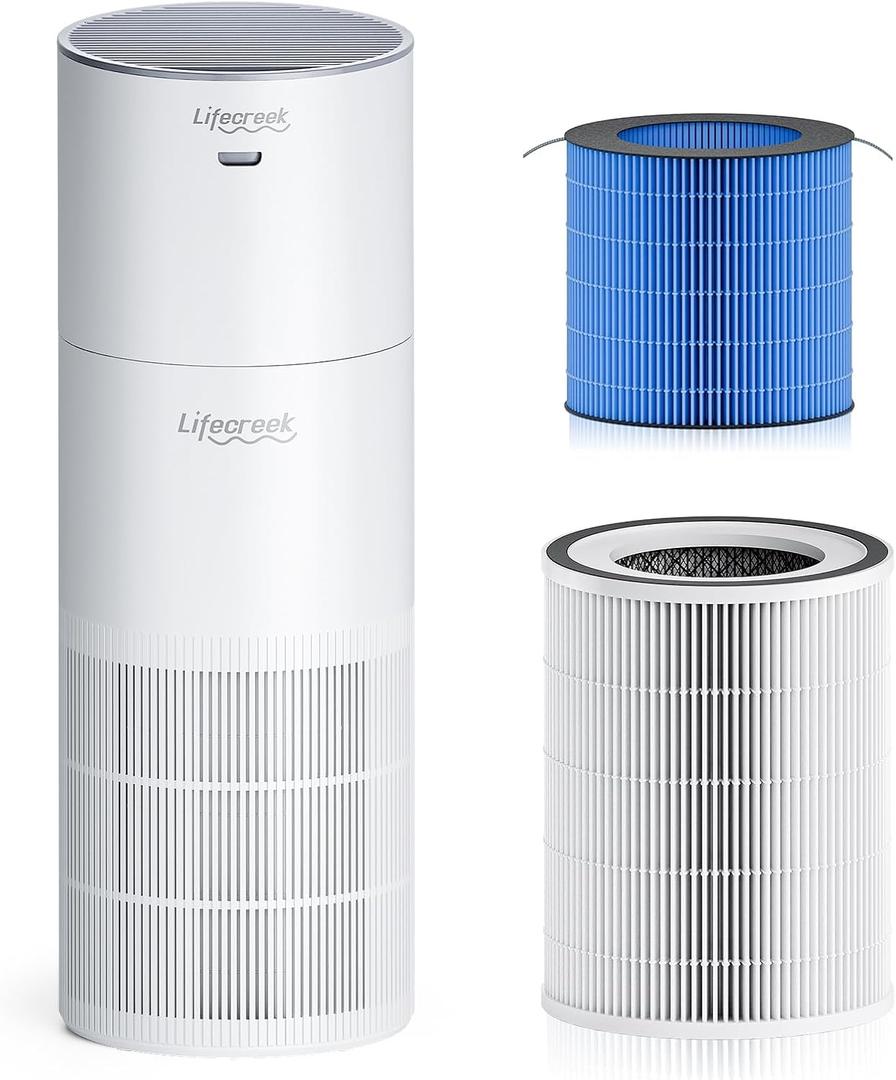 Air Purifier And Humidifier Combo For Large Room Up To 1084 Ft, 3-Stage Filter Humidifier And Air Purifier In One With WIFI Control - 22Db (Humidification Cannot Be Used Alone)