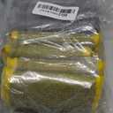 Thyle 12 Pack Steel Scrub Sponges for Dishes Non Scratch Scouring Sponge Multi Use Metal Scrubber Heavy Duty Dish Wash Kitchen Sponge for Pot Dish Washing Hard Surface Cleaning Tools (Gray,Yellow)