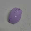 TECKNET Wireless Mouse (2.4G & BT5.0/3.0) Silent 4800 DPI Computer USB A & Bluetooth Mouse 6 Buttons, Wide Compatibility - Lavender
