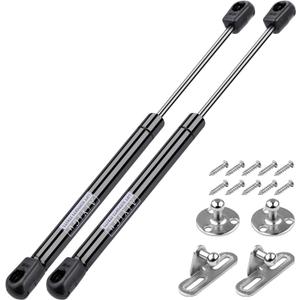 12 Inch 24LB/107N Gas Shock Strut Spring Lift Support for Tool Box Truck Cap Camper Shell Topper Rear Window Hydraulic RV Cabinet Door