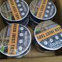 Deck Joist Tape 1-5/8" x 50', 16Pack Weather-Resistant Butyl Joist Tape for decking, Self-Adhesive Butyl Deck Tape for Top of Joists, Rim Joists, Under Joists and Beams
