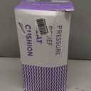 C CUSHION LAB Patented Pressure Relief Seat Cushion Standard for Long Sitting Hours on Office/Home Chair, Car, Wheelchair - Extra-Dense Memory Foam for Hip, Tailbone, Coccyx, Sciatica - Wellness Green