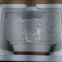 MALACASA Ceramic Mini Pie Pans Set of 6, 6 Inch Pie Plates for Baking with Ruffled Edge, Small Quiche Baking Dish Pans Tart Pans, Individual Pot Pie Plates, Microwave & Oven Safe, Khaki White