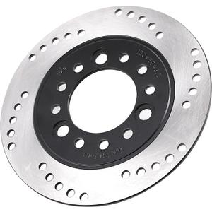Mokuo Motorcycle Rear Brake Rotor in Metal Material Compatible with Chinese GY6 Scooter Mopeds Taotao ATM50,180-58-3.5MM