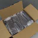 TURSTIN Set of 8 Furniture Legs 6 Inch Square Solid Wood Couch Legs Replacement Sofa Legs Mid Century Furniture Feet for Armchair Bed Dresser Cabinet Include Installation Hardware, Brown