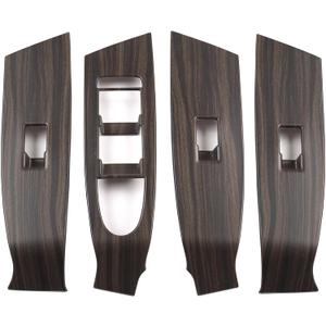 for Mazda CX-50 2026 2025 2024 2023 Trims Cover, Wood-Grain Finish Interior Accessories for Mazda CX50 Gas and CX 50 Hybrid, Window Control Switches Protective Panel