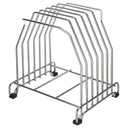 San Jamar Cutting Board Rack,10.7 in L,11.02 in H KLRST - 1 Each