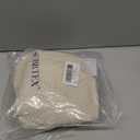 SUBRTEX Stretch Couch Arm Covers Set of 2, Checkered Sofa Arm Slipcovers, Anti-Slip Armrest Covers for Recliner and Armchairs, Pet Proof, High Stretchy, Hook & Loop Tape, Ivory