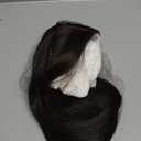 WIGER 28 Inch Straight Lace Front Wigs Long Light Black Synthetic Heat Resistant Cosplay Wig For Women Pre Plucked Glueless Wig for Halloween Costume Girl Party Hair