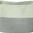 Artesa Rope Woven Laundry Storage Basket Bin, 22 Inch