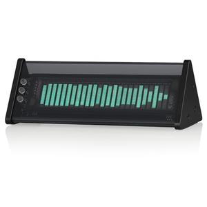 [Upgraded] VFD Audio Spectrum Analyzer Bluetooth 5.0 Receiver 3.5mm AUX Selector (Black)