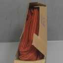 MIULEE 100% Blackout Linen Curtains for Bedroom Thermal Insulated Burnt Orange Grommet Room Darkening Curtains & Drapes Rust Terracotta Fall Decor for Living Room Nursery 52 x 84 Inch (2 Panels)