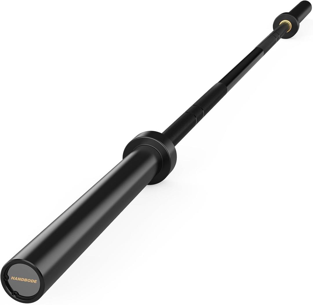 33lb/45lb Olympic Barbell, 2-inch Weight Bar for Bench Press, 1000 lb High-Capacity, 6.5ft/7ft, Hard Chrome, Standard Powerlifting Strength Training Deadlift Gym Home Workout Weightlifting