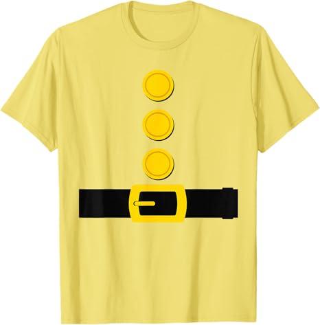 Dwarf Costume Kids Men, Halloween Gnome T-Shirt (Small)