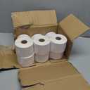 4200 Pcs 2.25" x 4" 3-Proof Direct Thermal Shipping Labels Compatible with Zebra LP2824 Plus ZD410 ZD411 ZD420 ZD421 ZP450 ZP505, 12-Roll Waterproof Mailing Address Labels for Rollo MUNBYN