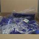 TICONN 6 Pack Extra Large Moving Bags Heavy Duty with Zippers & Carrying Handles, Durable Storage Bags Moving Boxes for Closet Organizers and Storage (6 Pack, Blue)