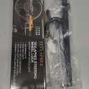 Tevlaphee Steering Wheel Lock Anti-Theft Device Security Car Lock Anti Theft Car Device Visible Antitheft Locking Devices Adjustable Car Wheel Lock for Cars with 3 Keys (Black)