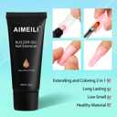 3 x AIMEILI Poly Nail Extension Gel Builder - DIY Salon Nail Art Design at Home - Hema Free Gel - 062