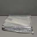 10 PCS 4 Inch Extra Capacity Hanging File Folder Plastic Letter Size Filing Cabinet Reinforced Hang Folders with Heavy Duty 4 Inch Expansion Black Insert Gasket 8.5” X 14” for Insertable Tabs