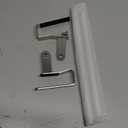 Over Cabinet Towel Holder, Stainless Steel Over The Cabinet Towel Rack for Kitchen Cabinet Doors Towel Bars, 2 Pack Dish Towel Bars (Brushed Nickel)