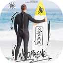 Dark Lightning Full Body Wetsuits for Men,Men's Wet Suit for Cold Water Swimming, Diving Surfing Snorkeling Kayaking Triathlon Wetsuit, Black,3/2mm,3X-Large