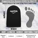 Shappy 8 Pairs 2mm Toe Neoprene Warmers Black Grey Toe Cover Warmer Foot Caps Sock for Shoe Boots Men Women Ice Bath Cover Cycling Skiing Running Hiking Cold Plunge Accessories (4.33 x 5.91")