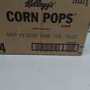 Corn Pops Cold Breakfast Cereal, 8 Vitamins and Minerals, Kids Snacks, Large Size, Original, 8.1lb Case (10 Boxes), BBD: SEP 15, 2025