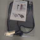 AFO Foot Drop Brace Splint, Adjustable Drop Foot Up Ankle Support for Walking with Shoes, Improve Walking Gait, Fits Right & Left, Women and Men - Black