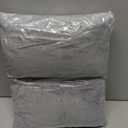 2 Grey Small Sized Pillows 11x6 Inch