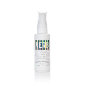 VERB Glossy Shine Spray - Moisturizing Heat Protection Hair Spray - Adds High Shine and Primes for Styling - Vegan, No Parabens or Harmful Sulfates (2 Fl Oz (Pack of 1))