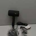 slopehill Professional Ionic Hair Dryer, Powerful 1800W Fast Drying Low Noise Blow Dryer with 2 Concentrator Nozzle 1 Diffuser Attachments for Home Salon Travel (Black)