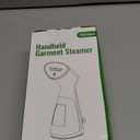 OGHom Portable Travel Handheld Steamer for Clothes, Garment Wrinkle Remover, 1000W Strong Penetrating Fabric Steamer, for Home, Office, Travel (ONLY FOR 120V) - Black