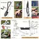 Survival Kit, 252Pcs Survival Gear First Aid Kit with Molle System Compatible Bag and Emergency Tent, Emergency Kit for Earthquake, Outdoor Adventure, Hiking, Hunting, Gifts for Men Women (Black)