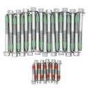 LS Head Bolts Set - Fits V8 Engines (4.8L, 5.3L, 5.7L, 6.0L, 6.2L) - Alloy Steel, Direct Replacement for 2007-2016 Models | Half Thread Head Bolts
