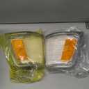 For 1989-1991 Toyota Pickup DLX/SR5 Parking/Cornering Lights Driver and Passenger Side Pair 2WD w/Painted For TO2520121