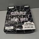 ArtCreativity Giant Spider Halloween Decorations, Includes Two 24" Spiders and a 16.4' Spider Web, Outdoor Spider Web Decoration with 2 Giant Spiders, Outdoor Halloween Decorations for Haunted House