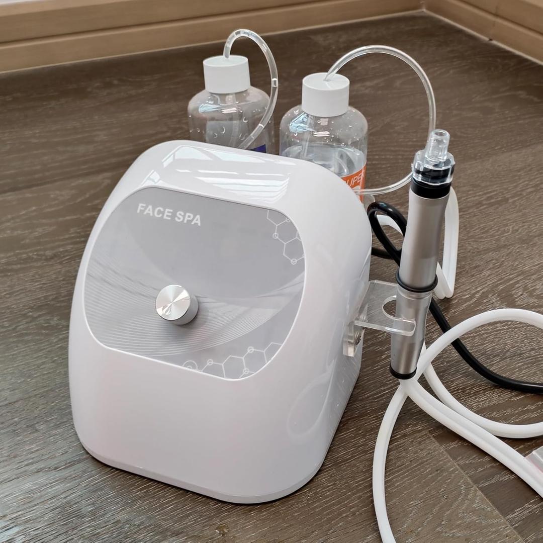 Hydrogen-Oxygen Facial Machine, Hydra Face Care Device for Skin Moisturizing  A Professional Vacuum Cleaning Jet Blackheads Remover for Home and Beauty Salon
