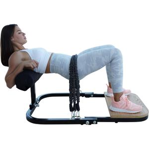 BootySprout Hip Thrust Machine for High Resistance Glute Training - Home Gym Workout - Comes with 45, 90, and 135 Lbs of Resistance