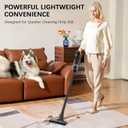 KEROMEE Cordless Vacuum Cleaner Lightweight Hand-held Stick Vacuum Small Vacuum for Hard Floor Car Pet Hair BW118