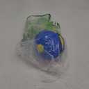 2PCS Dog Flying Disc Toy, Pet Toy Flying Saucer Ball with 3 Light for Dogs, Dog Toy Outdoor Toy Doggy Disc Ball, Outdoor Games (Green+Blue)