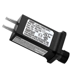 Replacement 12V 0.5A LED Transformer JT-DC120V0500-C Class 2 Power Supply IP44 LED Light Controller Low Voltage Transformer for Christmas String Light Inflatable Decorations (12V6W 1PCS)